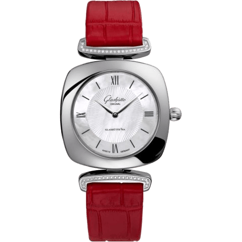 Pavonina Stainless Steel / Diamond / MOP / Alligator