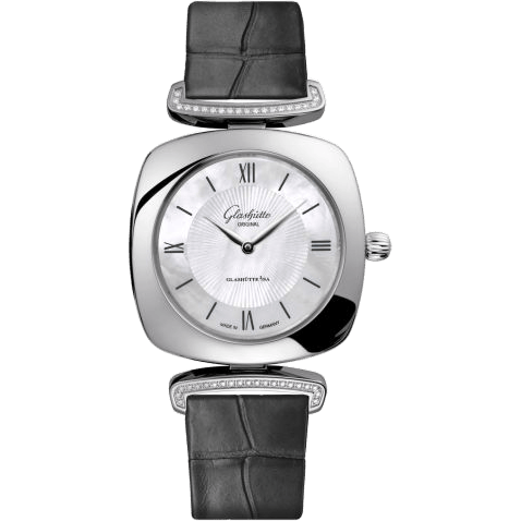 Pavonina Stainless Steel / Diamond / MOP / Alligator