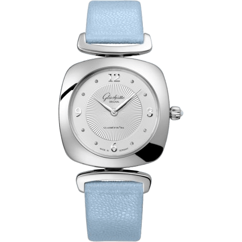 Pavonina Stainless Steel / Silver / Calf