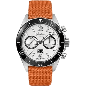 SeaQ Chronograph Stainless Steel / Silver Screen / Synthetic - Folding