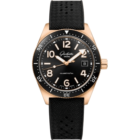 SeaQ Date Red Gold / Black / Rubber