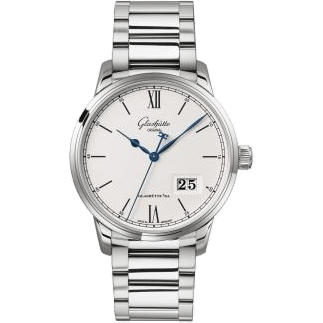 Senator Excellence Panorama Date Stainless Steel / Silver / Bracelet