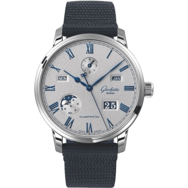 Senator Perpetual Calendar Stainless Steel / Grey / Synthetic