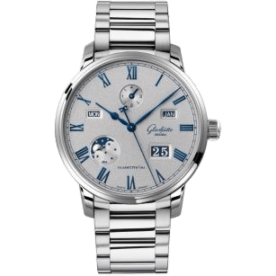 Senator Perpetual Calendar Stainless Steel / Grey / Bracelet
