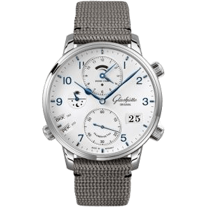 Senator Cosmopolite Stainless Steel / Silver-Arabic / Synthetic