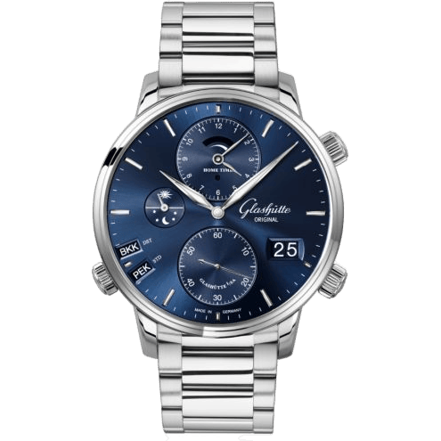 Senator Cosmopolite Stainless Steel / Blue / Bracelet