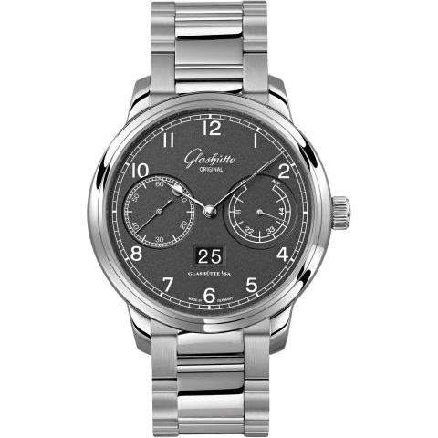 Senator Observer Stainless Steel / Grey / Bracelet