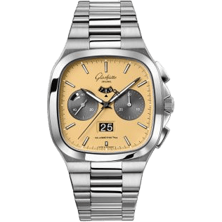 Seventies Chronograph Panorama Date Golden Bay / Bracelet
