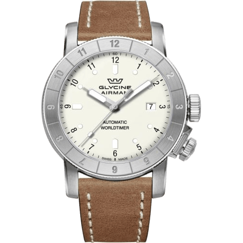 Airman 42 Automatic Stainless Steel / White