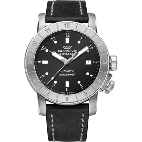Airman 42 Automatic Stainless Steel / Black