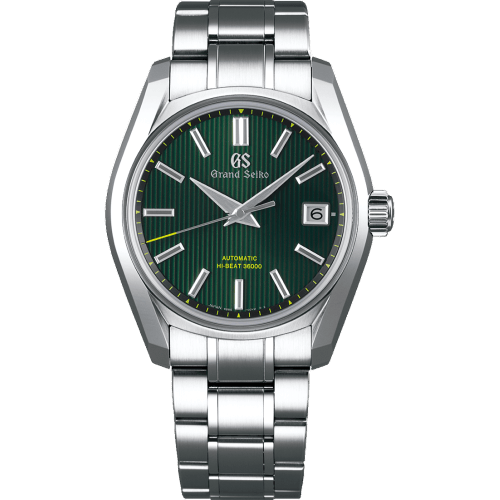 Automatic Date Stainless Steel / Green / Bracelet / 62GS