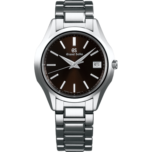 Quartz Date Stainless Steel / Black / Bracelet