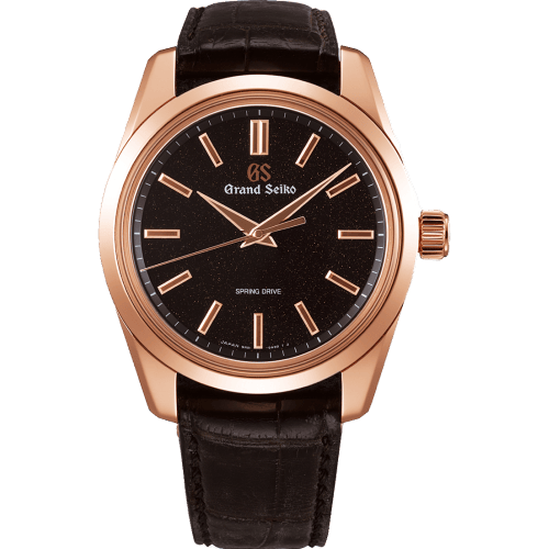 Spring Drive 8 Days Pink Gold / Black Stardust / Strap