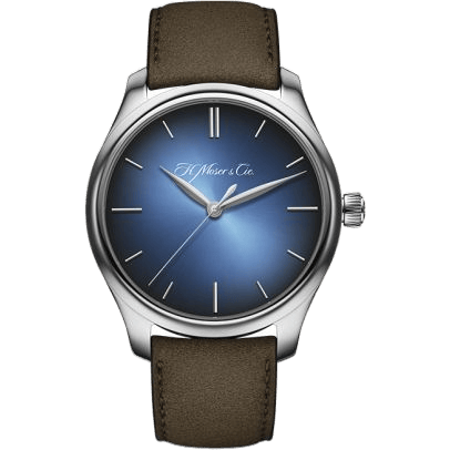 Endeavour Centre Seconds White Gold / Funky Blue