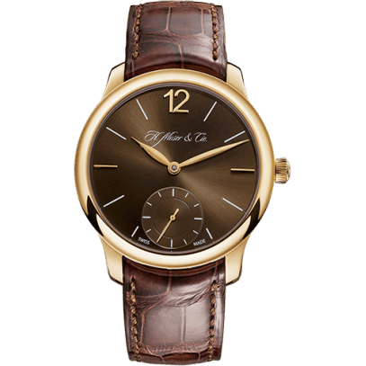 Endeavour Small Seconds, Rose Gold, Marrone Dial