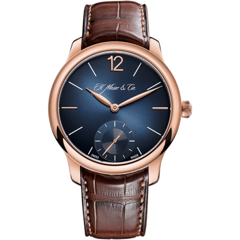 Endeavour Small Seconds, Red Gold, Blue Fumé Dial