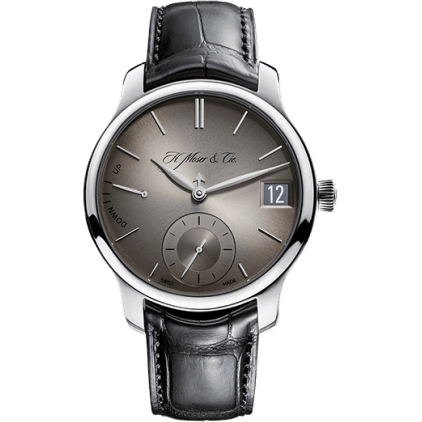Endeavour Perpetual Calendar, White Gold, Fumé Dial