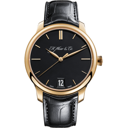Endeavour Big Date, Rose Gold, Black Dial