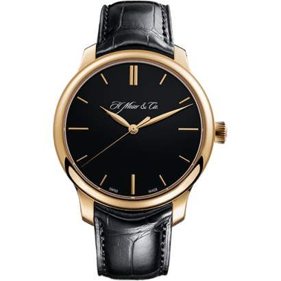 Endeavour Centre Seconds, Rose Gold, Black Dial