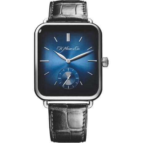 Swiss Alp Watch S White Gold / Blue