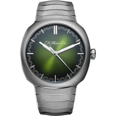 Streamliner Centre Seconds Stainless Steel / Green