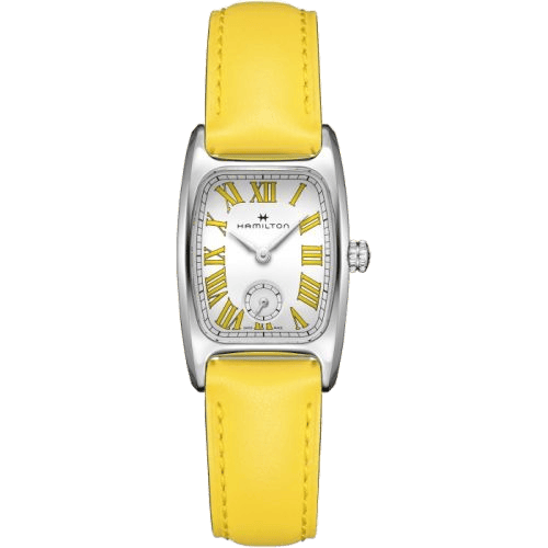 Boulton Quartz Small Second Medium Stainless Steel / Macaron - Lemon