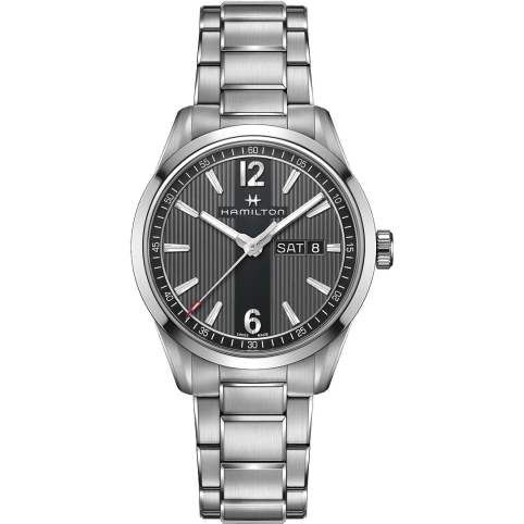 Broadway Day Date Quartz Steel / Grey / Bracelet