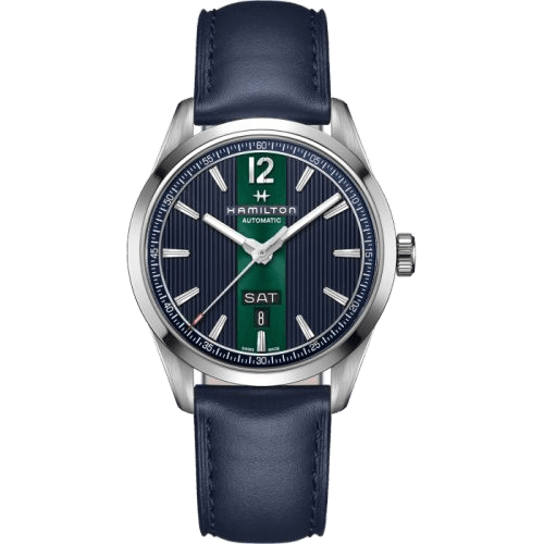 Broadway Day Date Automatic Steel / Blue
