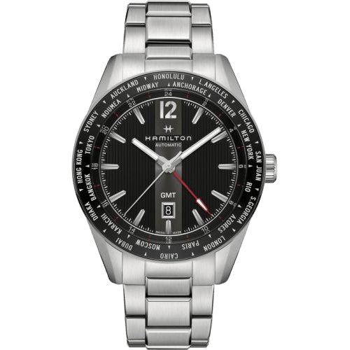 Broadway GMT Limited Edition 46 Stainless Steel / Black / Bracelet