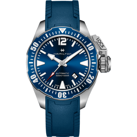 Frogman Auto 42 Stainless Steel / Blue / Rubber