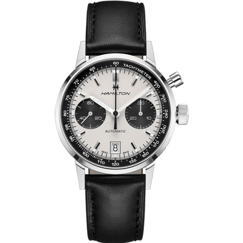 Intra-Matic 68 Auto Chrono Stainless Steel / Silver / Strap