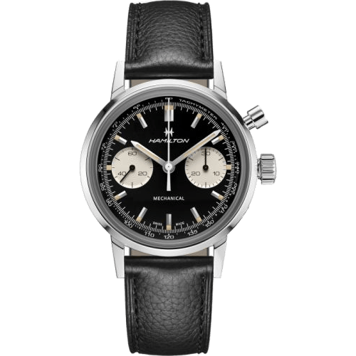 Intra-Matic Chronograph H Stainless Steel / Black
