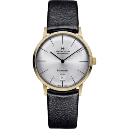 Intra-Matic 38 Yellow Gold / Silver
