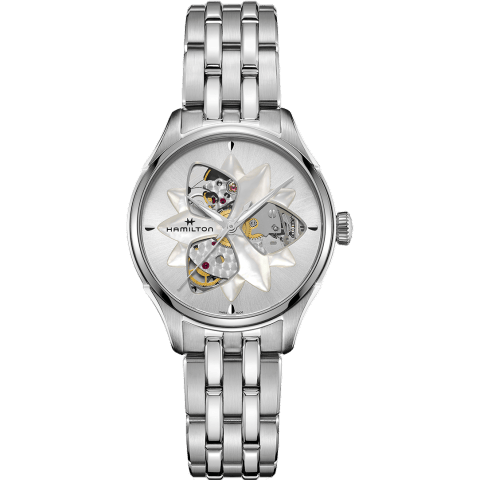 Open Heart Lady Auto 34 Stainless Steel / Silver / Bracelet