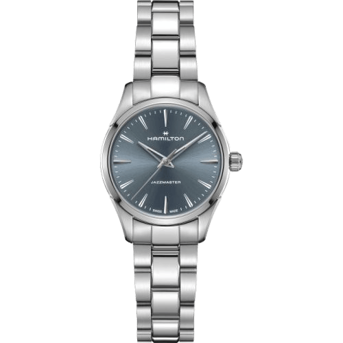 Jazzmaster Quartz 32 Stainless Steel / Blue / Bracelet