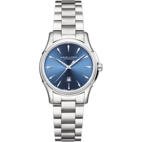 Jazzmaster Lady Auto 34 Stainless Steel / Blue / Bracelet