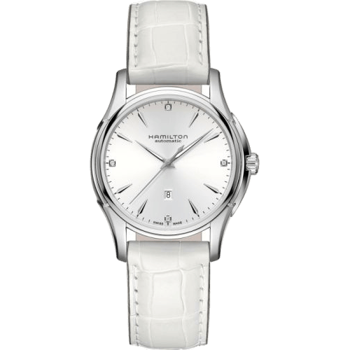 Jazzmaster Lady Auto 34 Stainless Steel / Silver - Diamond