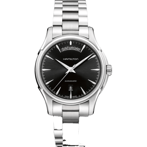 Jazzmaster Day Date 40 Stainless Steel / Black / Bracelet