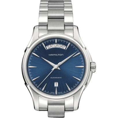 Jazzmaster Day Date 40 Stainless Steel / Blue / Bracelet
