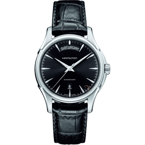 Jazzmaster Day Date 40 Stainless Steel / Black