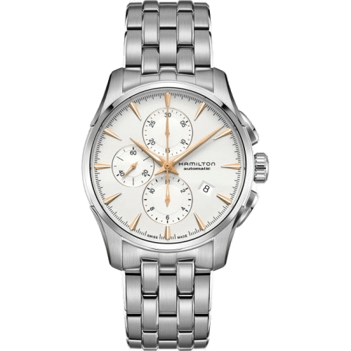 Jazzmaster Auto Chrono 42 Stainless Steel / Silver / Bracelet
