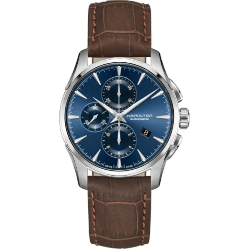 Jazzmaster Auto Chrono 42 Stainless Steel / Blue