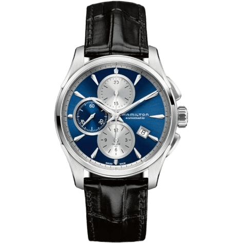 Jazzmaster Automatic Chronograph 42 Stainless Steel / Blue