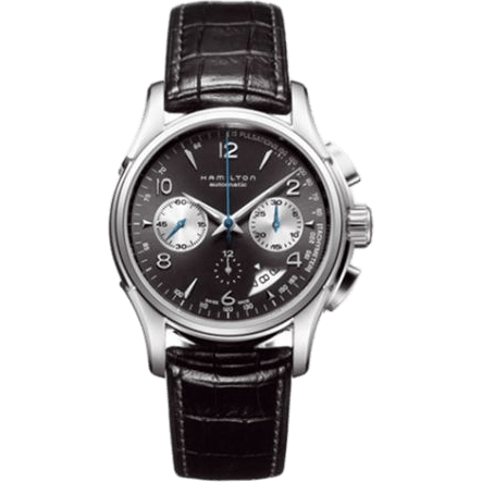 Jazzmaster Automatic Chronograph 42mm Black Dial