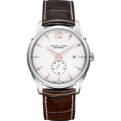 Jazzmaster Small Second Auto 43 Stainless Steel / White