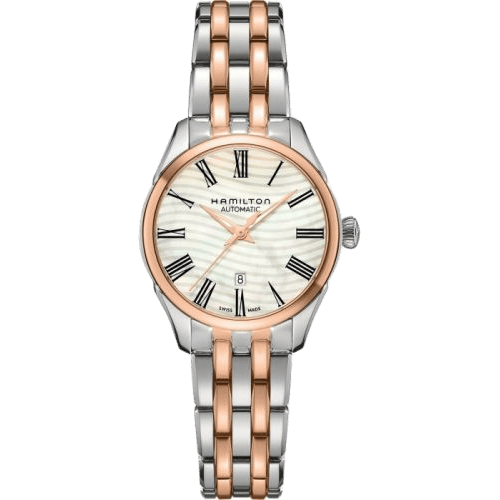 Jazzmaster Lady Auto 30 Stainless Steel - Rose Gold / MOP / Bracelet