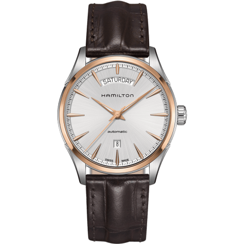 Jazzmaster 42 Day Date Stainless Steel - Rose Gold / Silver