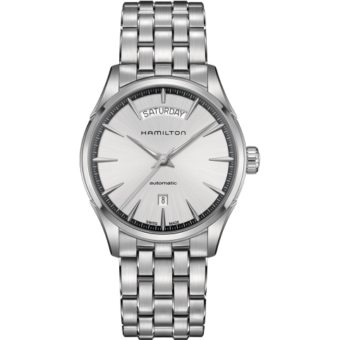 Jazzmaster 42 Day Date Stainless Steel / Silver / Bracelet