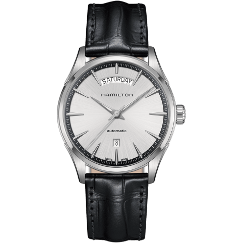Jazzmaster 42 Day Date Stainless Steel / Silver