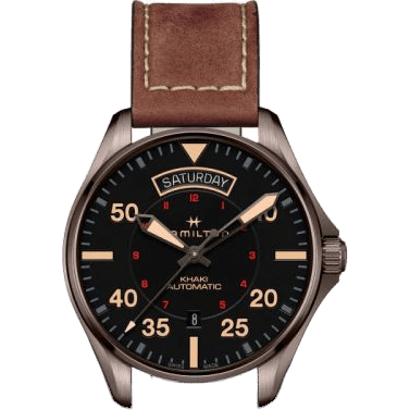 Khaki Pilot Day Date PVD / Black